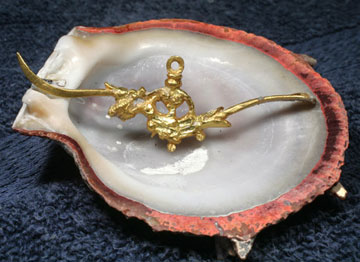 Χρυσή οδοντογλυφίδα σε ναυάγιο του 16ου αιώνα
