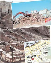 Αποκαλύπτεται το ρωμαϊκό στάδιο της Πάτρας