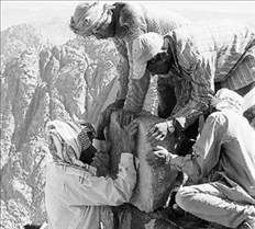 Με Βεδουίνους στην κορυφή του Μωυσή