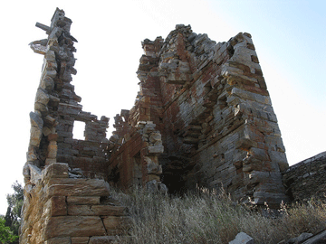 Κινδυνεύει ο ελληνιστικός πύργος της Κέας