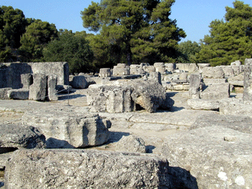 Αποκλείονται οι επισκέπτες από το ναό του Διός στην Ολυμπία