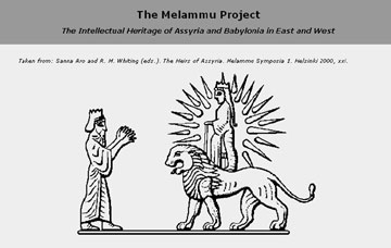 The Melammu Project – The Assyrian and Babylonian Intellectual Heritage