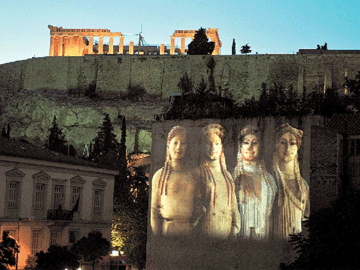 Εντυπωσιακή η πρώτη νύχτα του Μουσείου Ακρόπολης