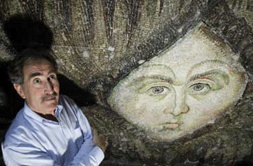 Στο φως μετά από έξι αιώνες η παράσταση αγγέλου στην Αγία Σοφία