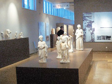 Η θεά Άρτεμις αναπαύεται στο νέο της σπίτι