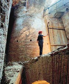 Στο φως η «περιστρεφόμενη τραπεζαρία» του Νέρωνα