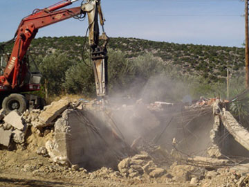 Κατεδαφίσεις αυθαιρέτων σε αρχαιολογικούς χώρους