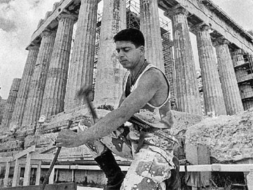 Οι μαρμαροτεχνίτες της Ακρόπολης