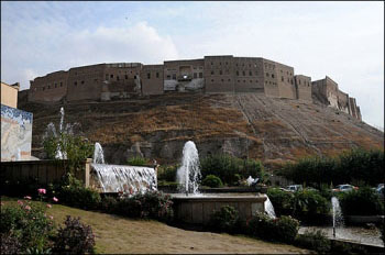 “Σημαία” της πολιτιστικής ανάπτυξης του Κουρδιστάν το φρούριο του Erbil