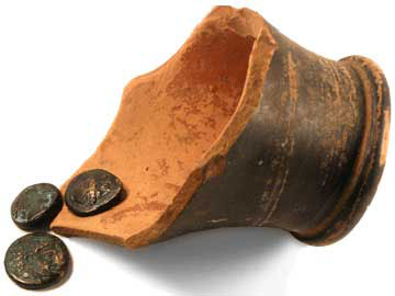 4.700 νοµίσµατα από τις αποταµιεύσεις των αρχαίων