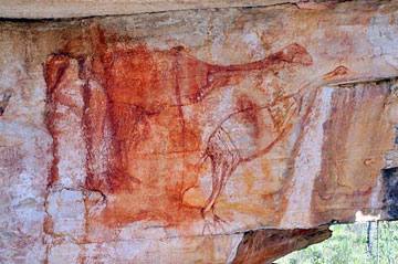 Tοιχογραφία αποκαλύπτει την παλαιότητα της τέχνης των Αβοριγίνων