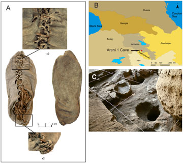 Βρέθηκε το αρχαιότερο δερμάτινο παπούτσι