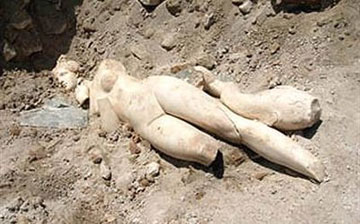 Αγάλματα του 2ου π.Χ αι. βρέθηκαν στην αρχαία Σαλαμίνα στην Κύπρο