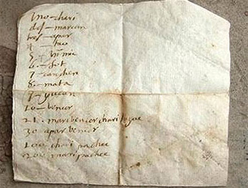 Γράμμα από το παρελθόν σε μια άγνωστη γλώσσα