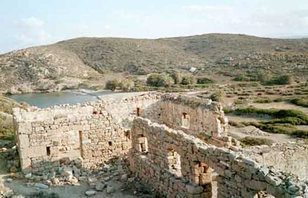 Άποψη του αρχαιολογικού χώρου της αρχαίας Ιτάνου.