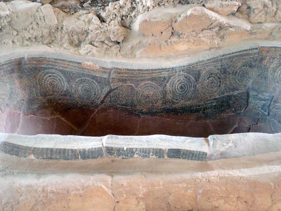 Λουτήρας του 12ου αι. π.Χ. στο ανάκτορο του Νέστορα στην Πύλο.