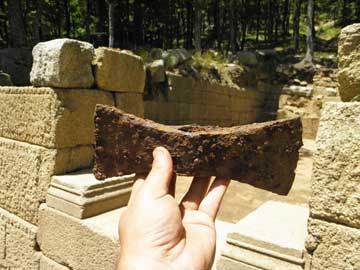 Λάβρυς στη βασιλική κατοικία των Οδρυσών