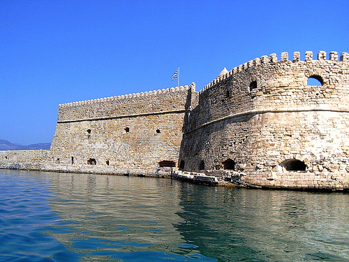 Το φρούριο Κούλες στο Ηράκλειο Κρήτης.