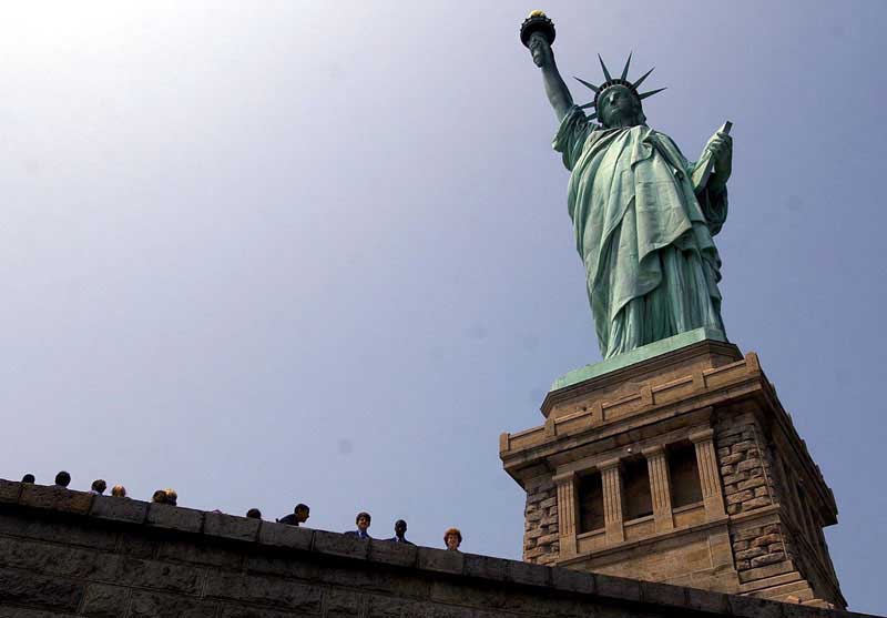 Κλειστό… λόγω ανακαίνισης το Άγαλμα της Ελευθερίας