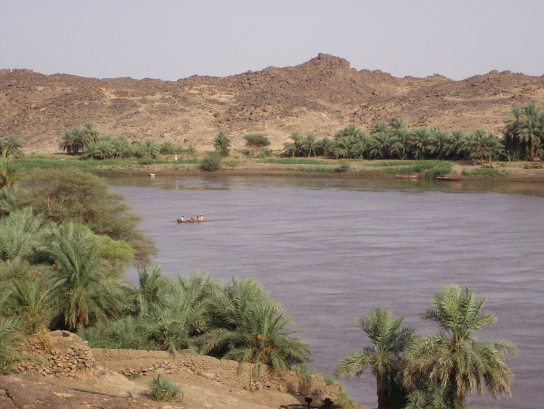 Ο Νείλος στο Σουδάν. Φωτογραφία της Ενριέτε Χάφσως-Τσάκος