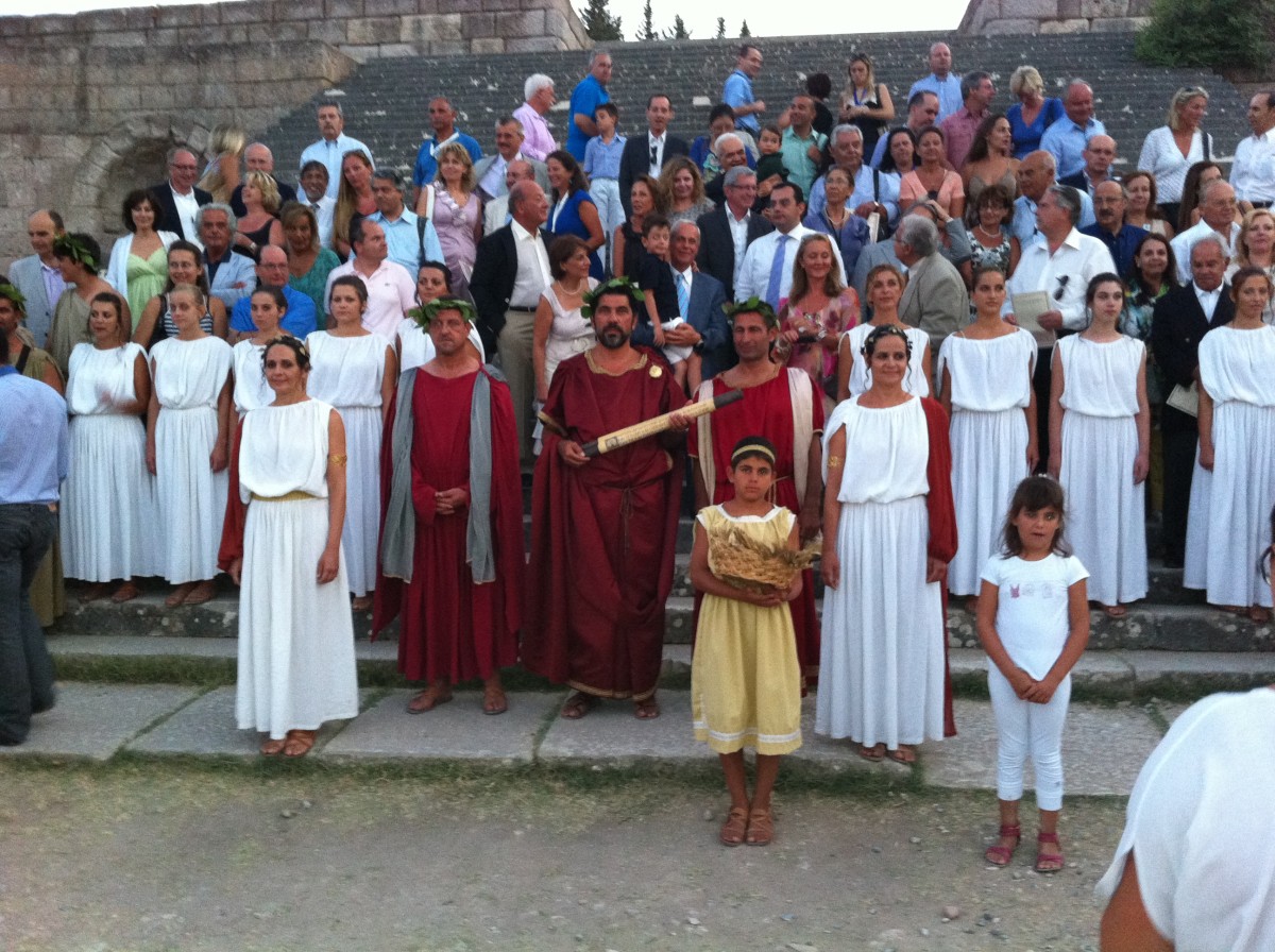 Παρουσίαση του όρκου του Ιπποκράτη στην Κω. 