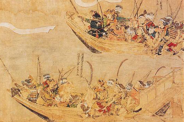 Οι Μογγόλοι σε ναυμαχία.
