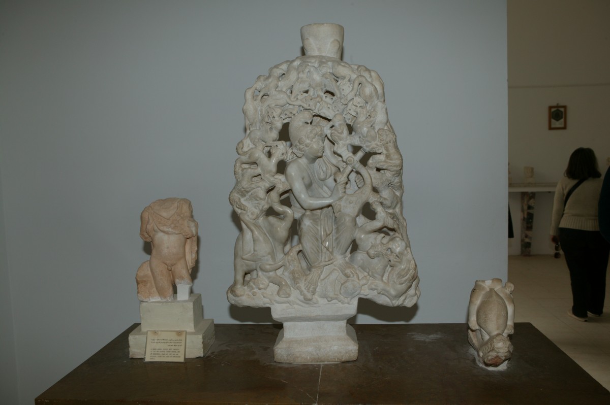 Candlestick with Orpheus