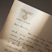 Ιστορικό γράμμα από τον…Χίτλερ στο Μουσείο της CIA