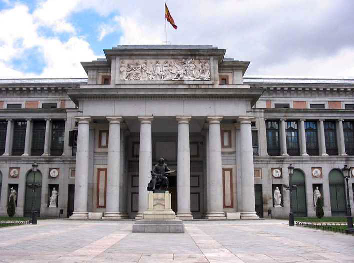 Το Μουσείο Πράδο στη Μαδρίτη.