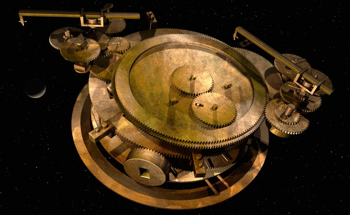 Σκηνή από το ντοκιμαντέρ «Ο πρώτος υπολογιστής του κόσμου» (συμπαραγωγή της ΕΡΤ) που θα προβάλλεται στο πλαίσιο της έκθεσης «Το ναυάγιο των Αντικυθήρων».