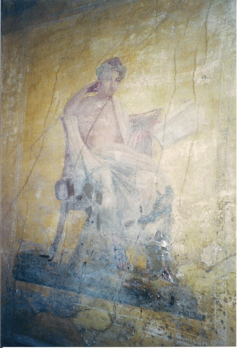 Τοιχογραφία της Πομπηίας.