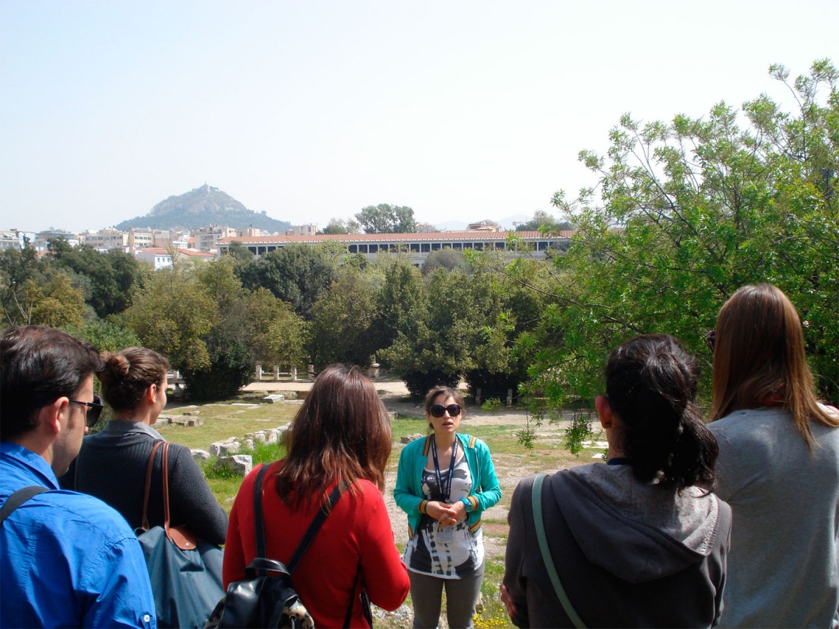 Εκπαιδευτικό πρόγραμμα για ξεναγούς στην Αρχαία Αγορά της Αθήνας και στο Μουσείο της.