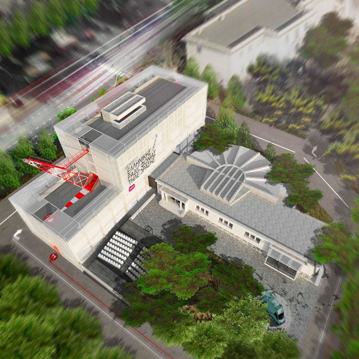 Το Μουσείο της ΕΡΤ θα δημιουργηθεί στα κτήρια Ραδιοφωνίας και Διοικητηρίου της Κατεχάκη.