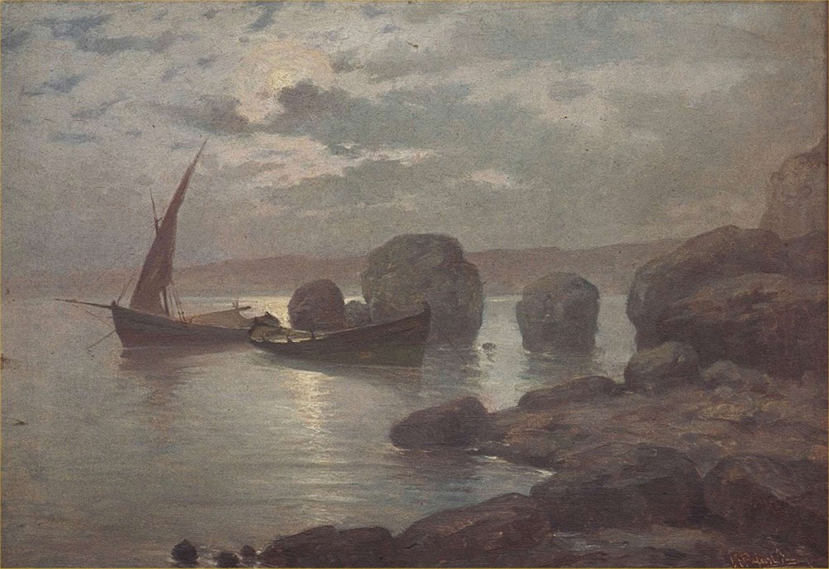 Ελαιογραφία του Ρωμανίδη, Ναυτικό Μουσείο της Ελλάδος