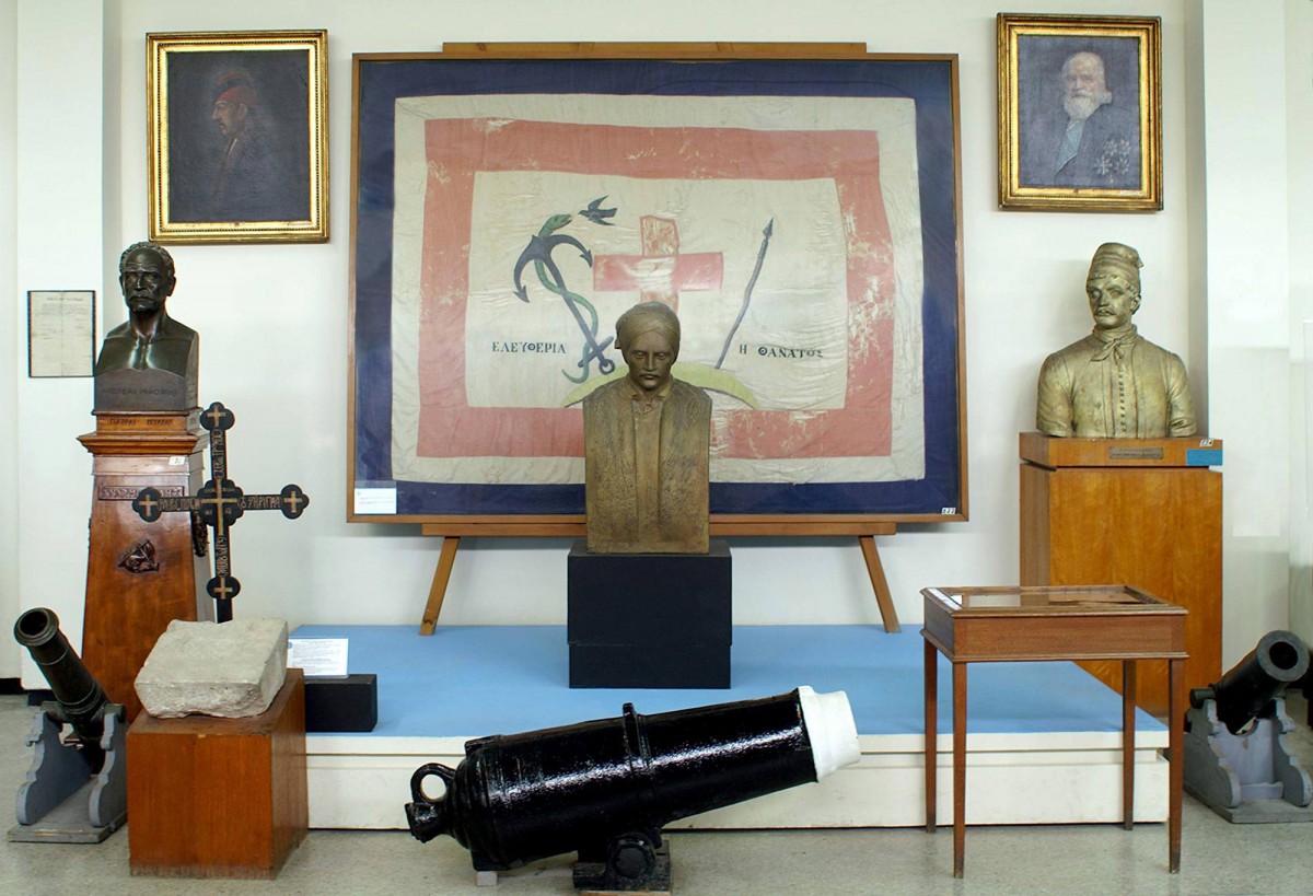 Πολεμική Σημαία των Σπετσών, Ναυτικό Μουσείο της Ελλάδος