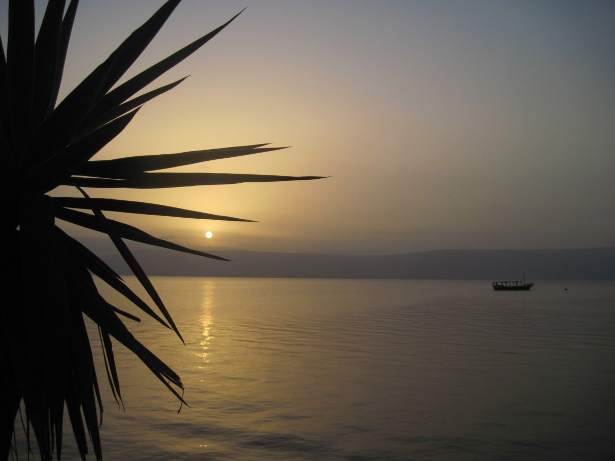 H θάλασσα της Γαλιλαίας.