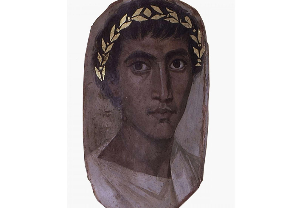 Πορτρέτο του Αρτεμίδωρου, Χαουάρα, Αίγυπτος, 100-120 μ.Χ. Βρετανικό Μουσείο (αρ. κατ. ΕΑ 21810).