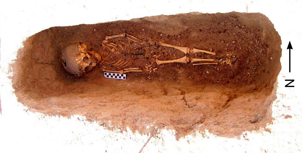 Η παιδική ταφή 519 από τη νεκρόπολη Κέλλις 2.