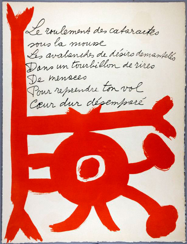 Pablo Picasso, Pierre Reverdy, «Το άσμα των νεκρών», Παρίσι 1948.