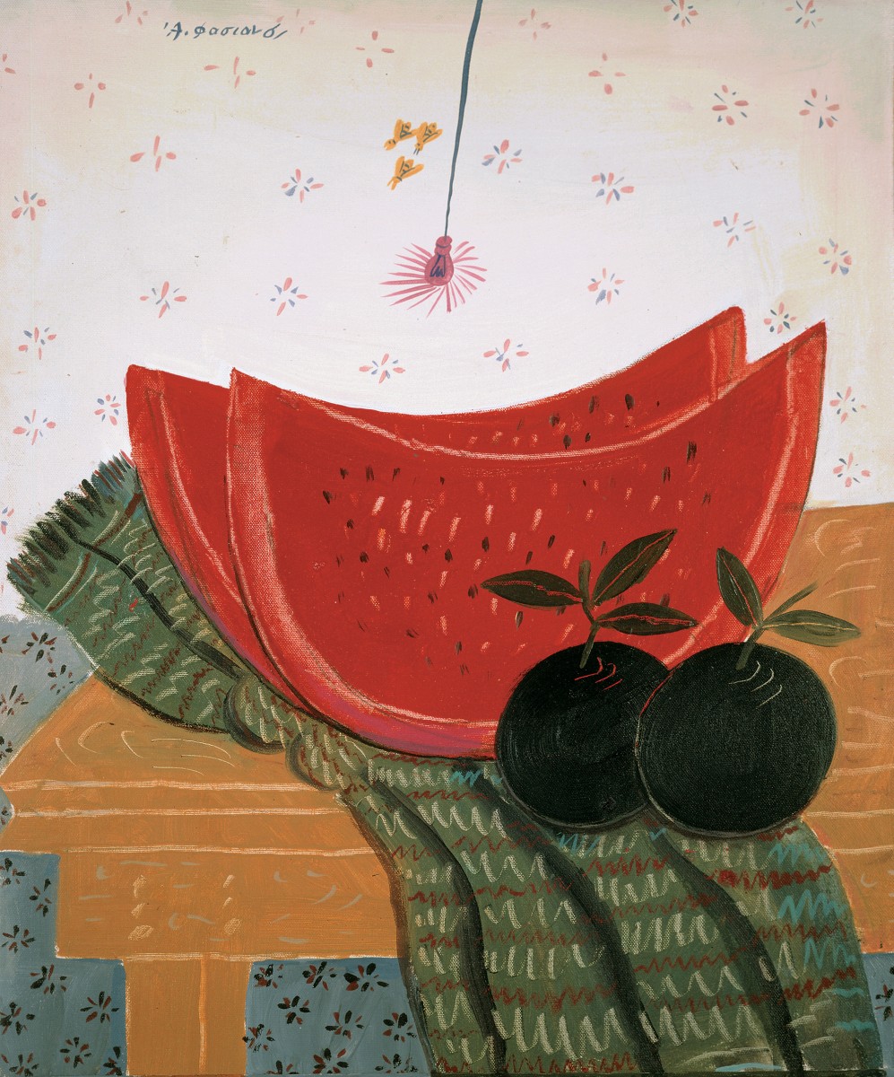 Αλέκος Φασιανός, Πινακοθήκη Ε. Αβέρωφ