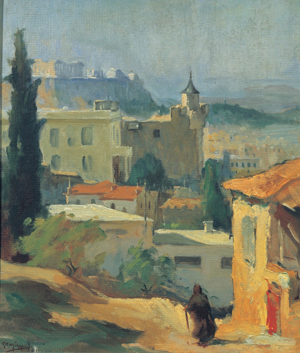 Κώστας Μαλάμος, Πινακοθήκη Ε. Αβέρωφ
