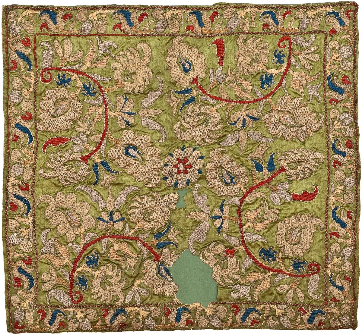 Μαξιλαροθήκη από μετάξι, Εβραϊκό Μουσείο Ελλάδος