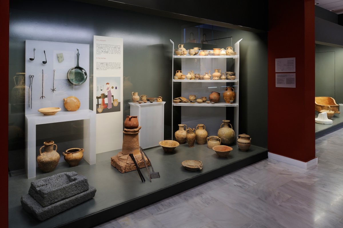 “Στο μαγειρείο”, Αρχαιολογικό Μουσείο Ηγουμενίτσας