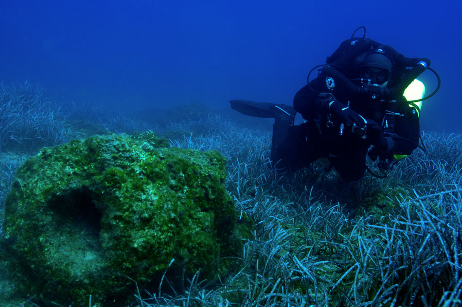 Έξι αρχαία ναυάγια και πέντε αγκυροβόλια εντοπίστηκαν στη διάρκεια της υποβρύχιας αρχαιολογικής έρευνας (φωτ. Εφορεία Εναλίων Αρχαιοτήτων).