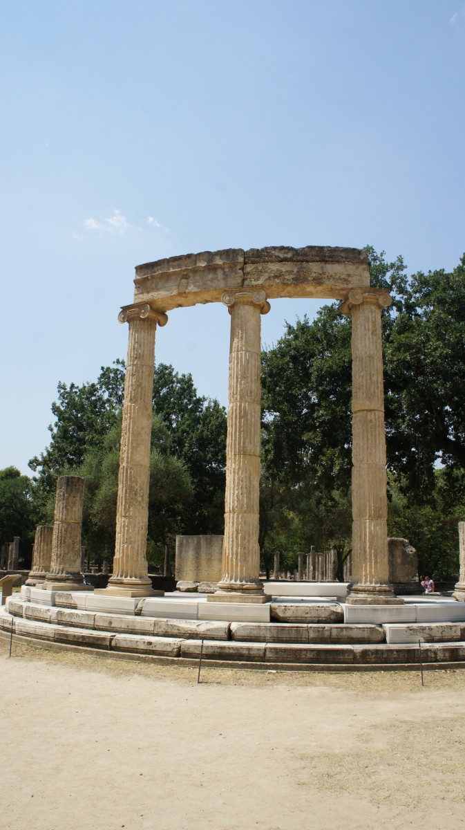 Φιλιππείο,Αρχαία Ολυμπία