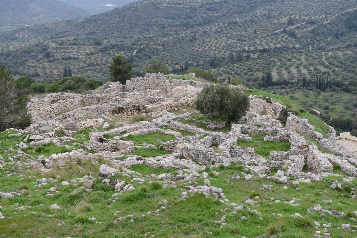 Μυκήνες: Βόρεια συνοικία και κτήρια βόρειας κλιτύος