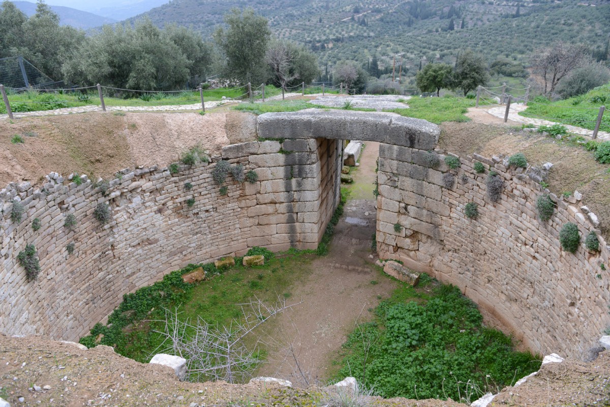 Μυκήνες: Θολωτός τάφος Λεόντων