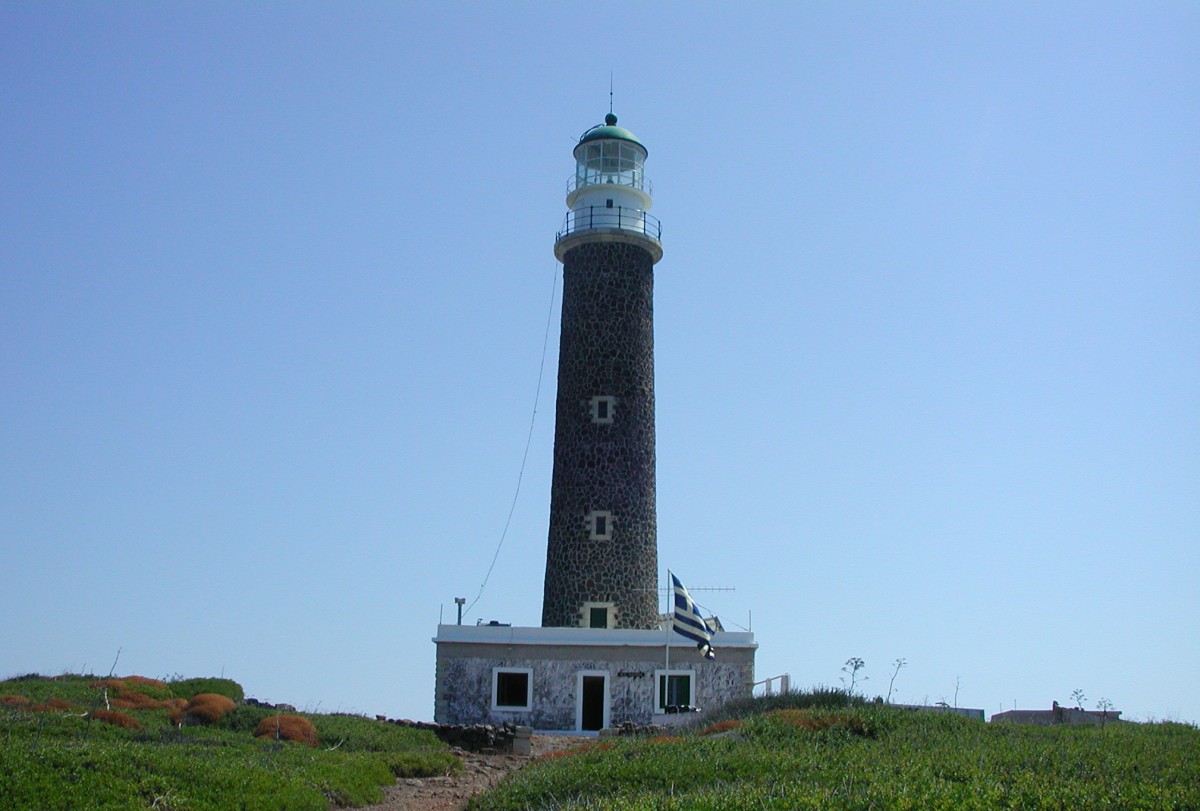 Ψαθούρα Αλοννήσου, Υπηρεσία Φάρων