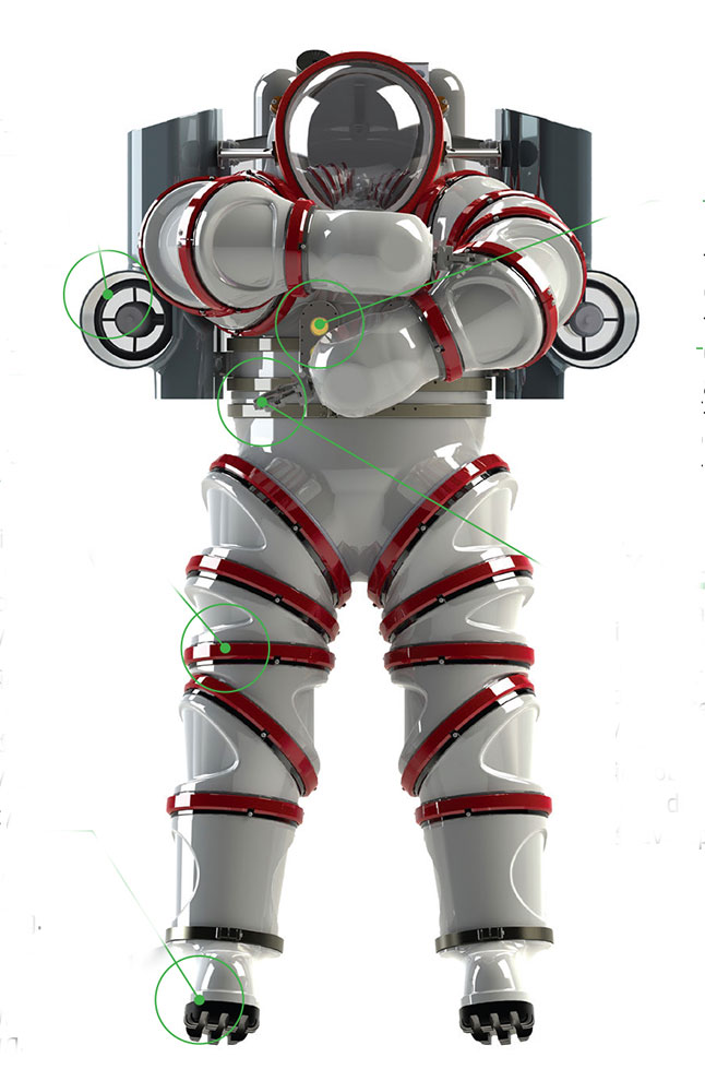 Ο ρομποτικός εξωσκελετός Exosuit, κόστους 1,5 εκατ. δολαρίων (φωτ. New Scientist).