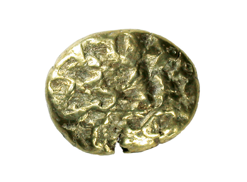 Στατήρ Σάμου από ήλεκτρο, μέσα 6ου αι. π.Χ. Νομισματικό Μουσείο.